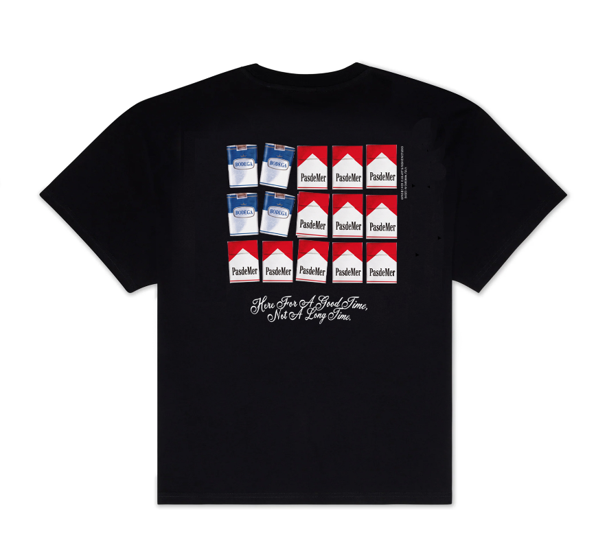 BODEGA X PAS DE MER NOT A LONG TIME T-SHIRT