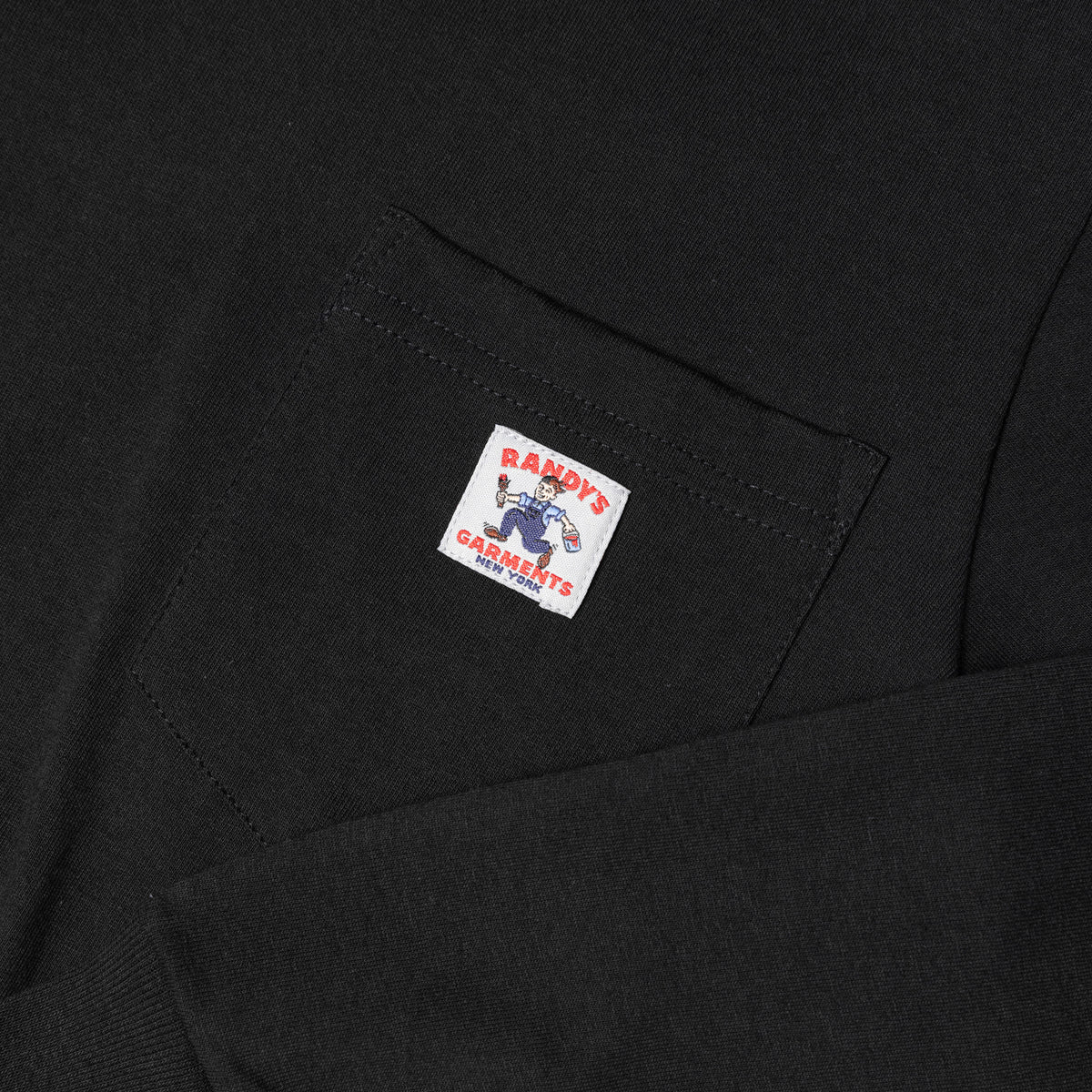 LONG SLEEVE LOGO POCKET T-SHIRT