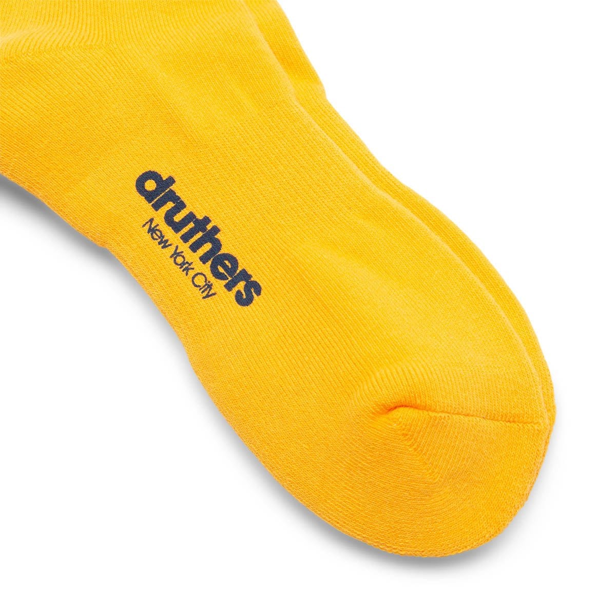 Bodega Socks YELLOW / O/S x Druthers SERIF EVERYDAY SOCK