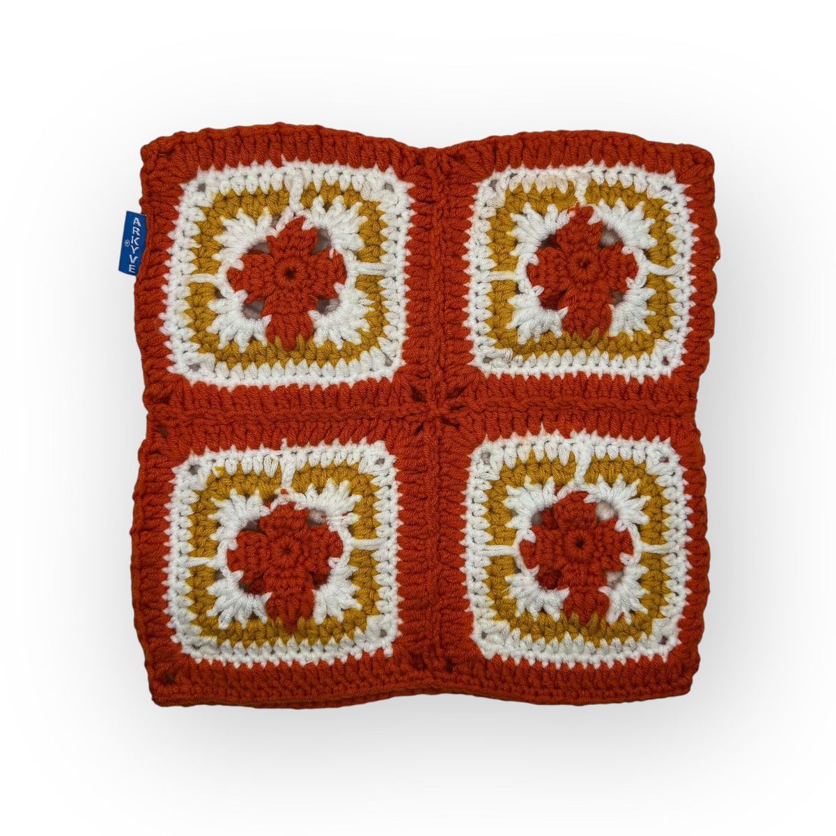 FIERY CROSS CROCHET CAT HAT