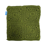 PINE GREEN CROCHET CAT HAT