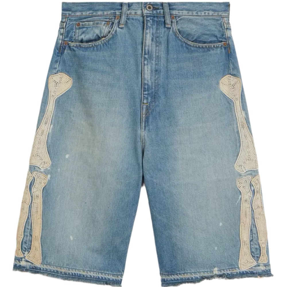 14OZ DENIM 5P SHORTS (BONE)