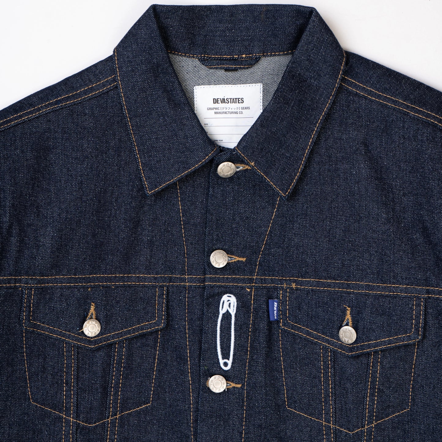 GRIT DENIM TRUCKET JACKET