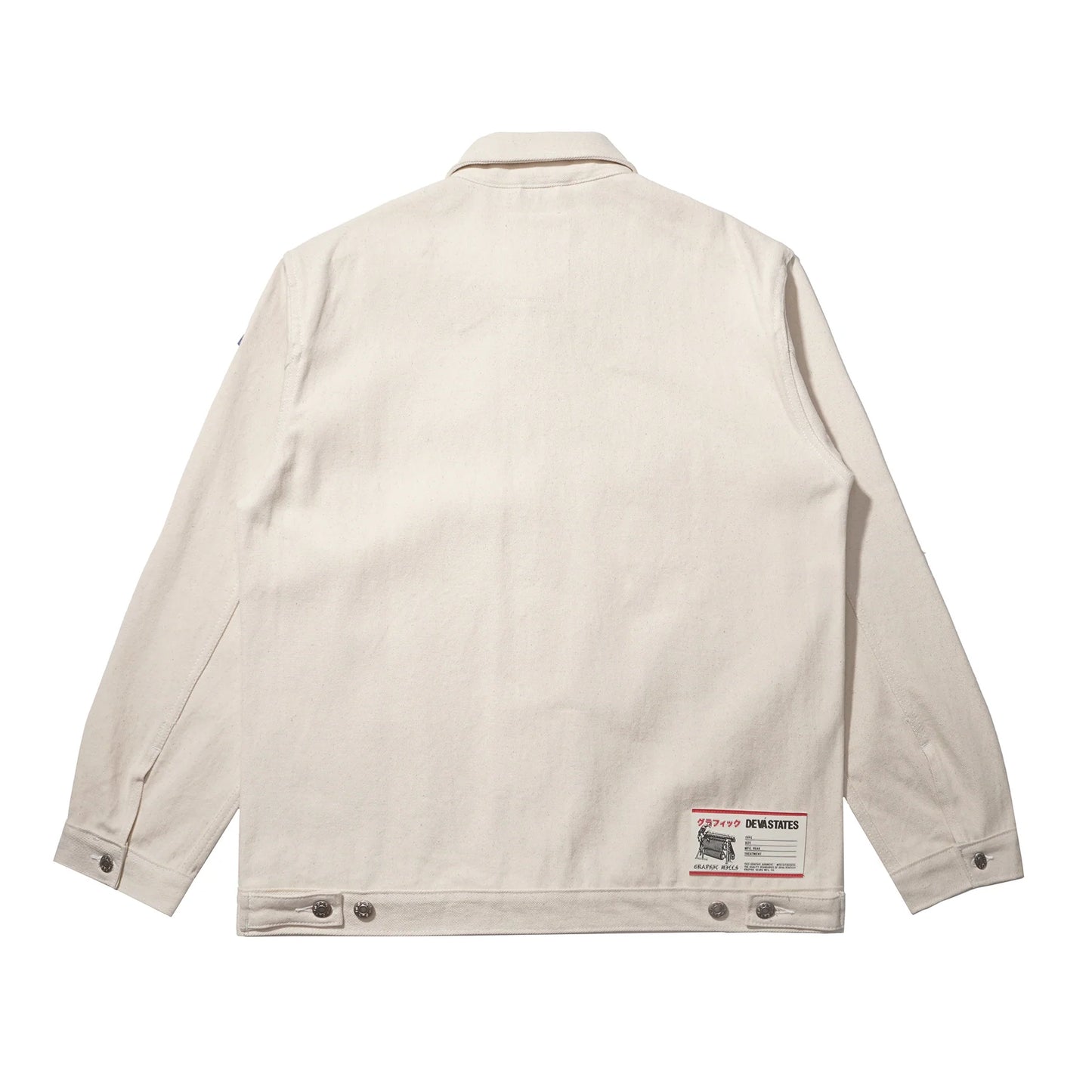 ECRU DENIM WORK JACKET