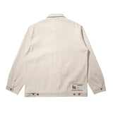 ECRU DENIM WORK JACKET