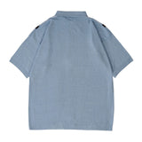 JUNIOR S/S ZIP KNITTED POLO