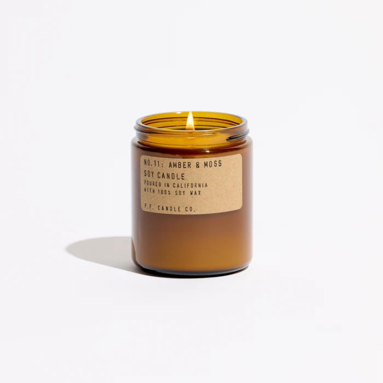 AMBER & MOSS - STANDARD CANDLE