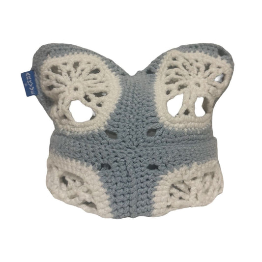 FROSTED TREE CHROCHET CAT HAT