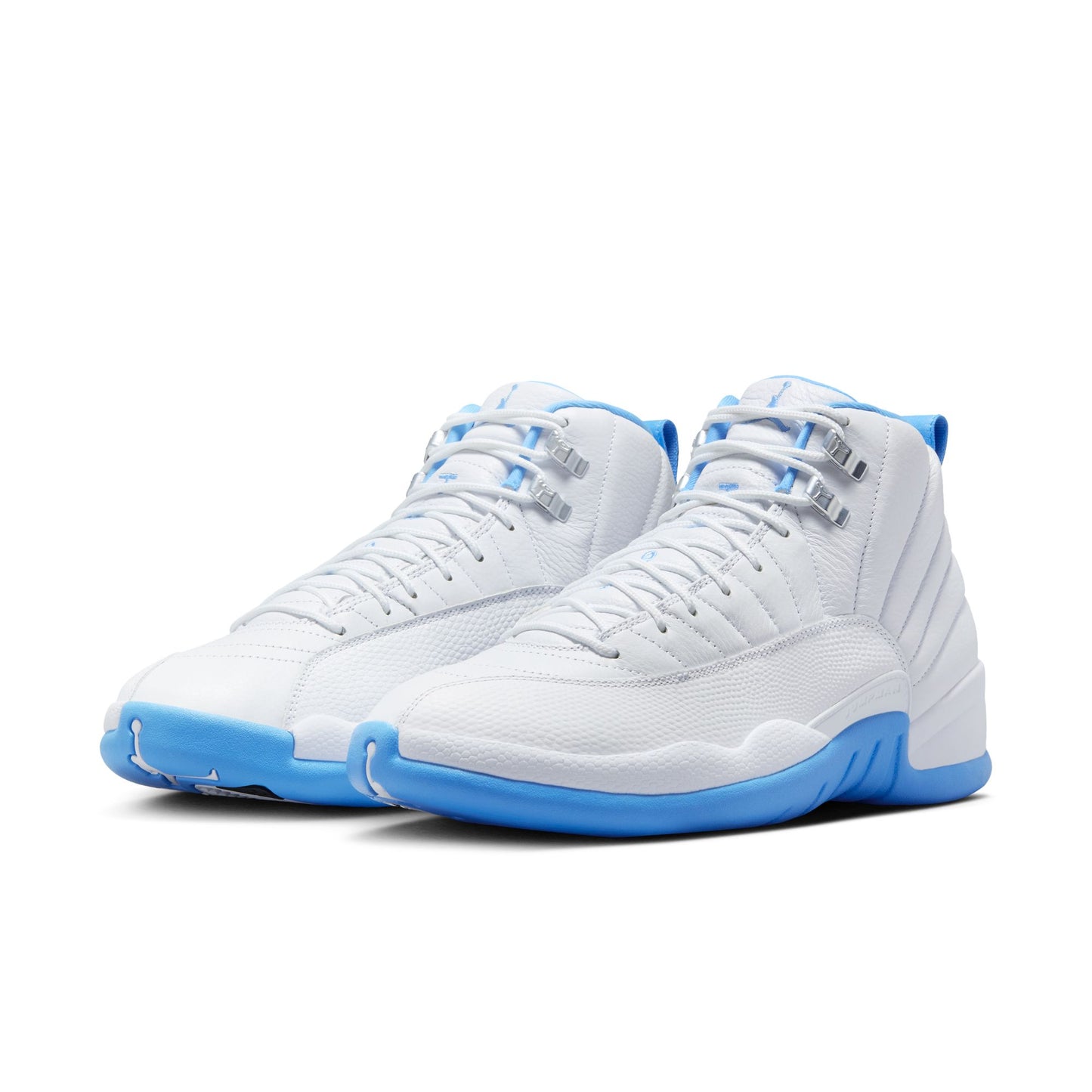 AIR JORDAN 12 RETRO "WHITE AND UNIVERSITY BLUE"