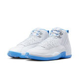 AIR JORDAN 12 RETRO "WHITE AND UNIVERSITY BLUE"