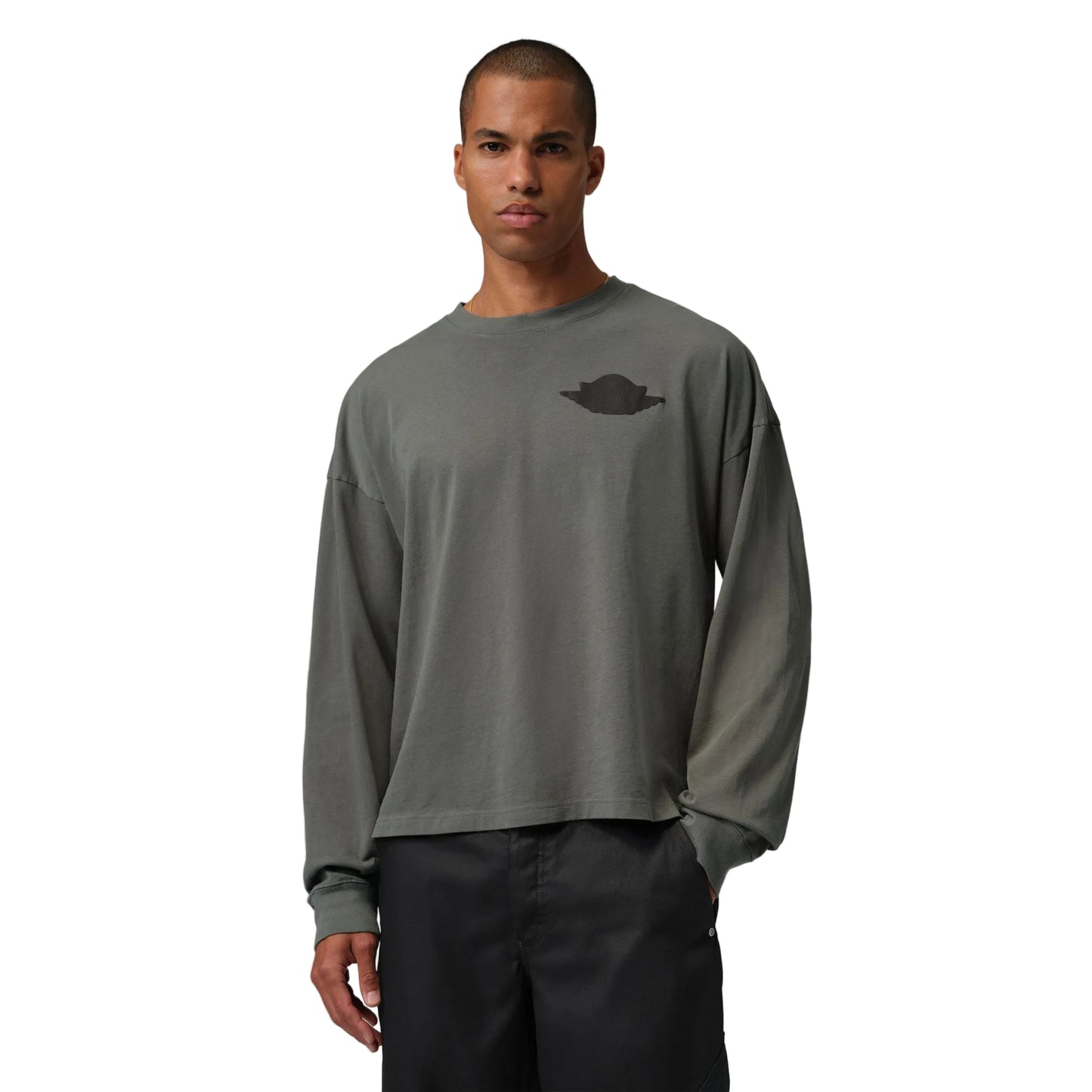 M J WINGS LS TEE
