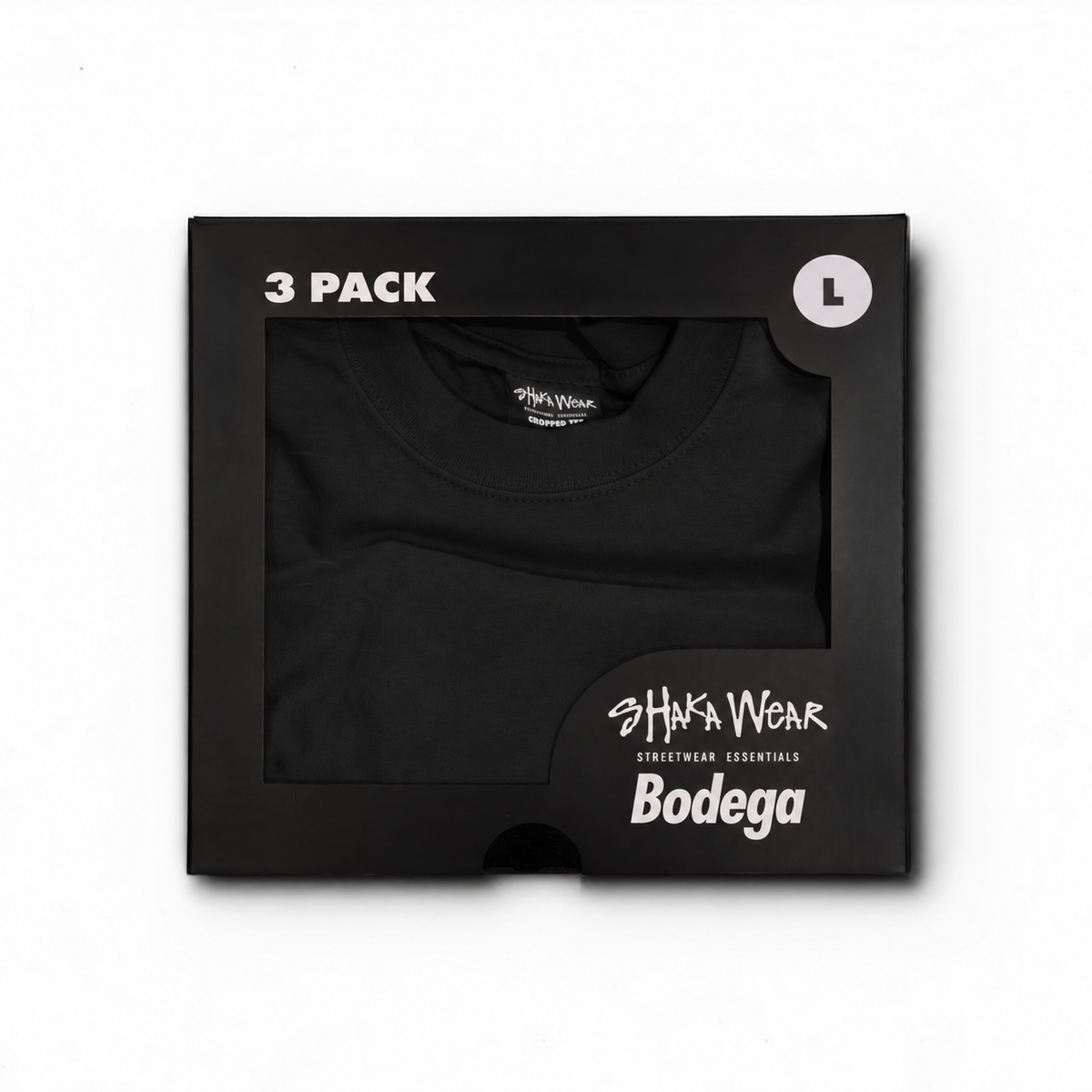 3-PACK CROPPED MAX HEAVYWEIGHT S/S