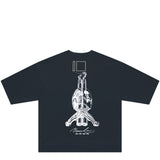 D-R-G-N Hoodies & Sweatshirts FADED BLACK / OS X POWELL PERALTA BONES SHORT SLEEVE CREW