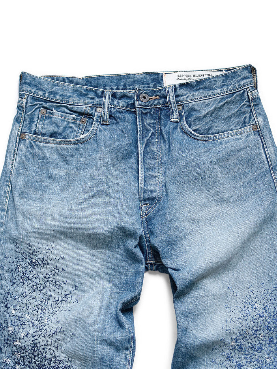 14OZ DENIM 5P MONKEY CISCO (3YEARSFADE)