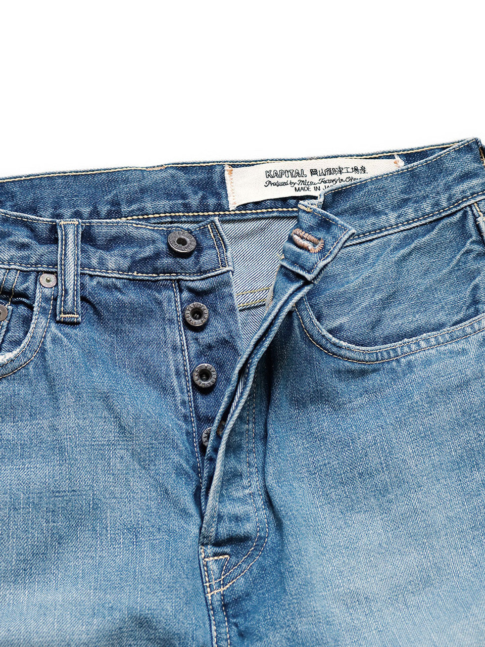 14OZ DENIM 5P MONKEY CISCO (3YEARSFADE)