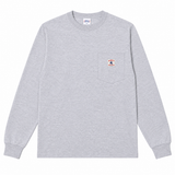 LONG SLEEVE LOGO POCKET T-SHIRT