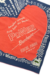 FASTCOLOR SELVEDGE BANDANA (LOVE POWER)
