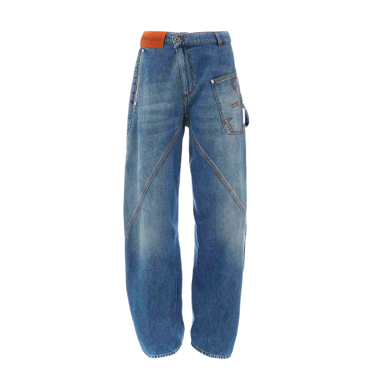 JW Anderson Bottoms TWISTED WORKWEAR JEANS