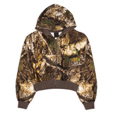 W JORDAN BROOKLYN MOD CROP FULL-ZIP HOODIE