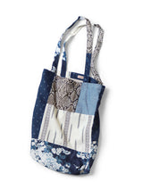 PATCHWORK NOVEL TOTE BAG