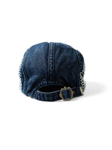 10OZ IDG X IDG DENIM CAMP CAP (FUROSHIKI EMBROIDERY) INDIGO
