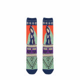 Kapital Socks BLUE / O/S 96 YARNS MARIA SOCKS (SHORT)