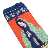 Kapital Socks BLUE / O/S 96 YARNS MARIA SOCKS (SHORT)