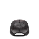 KAPITAL Headwear CHARCOAL/BURGUNDY / O/S CENTURY DENIM COATING SERVICE TRUCK HAT