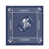Kapital Scarves & Gloves NAVY / O/S FASTCOLOR SELVEDGE BANDANA (UNION MASTER)