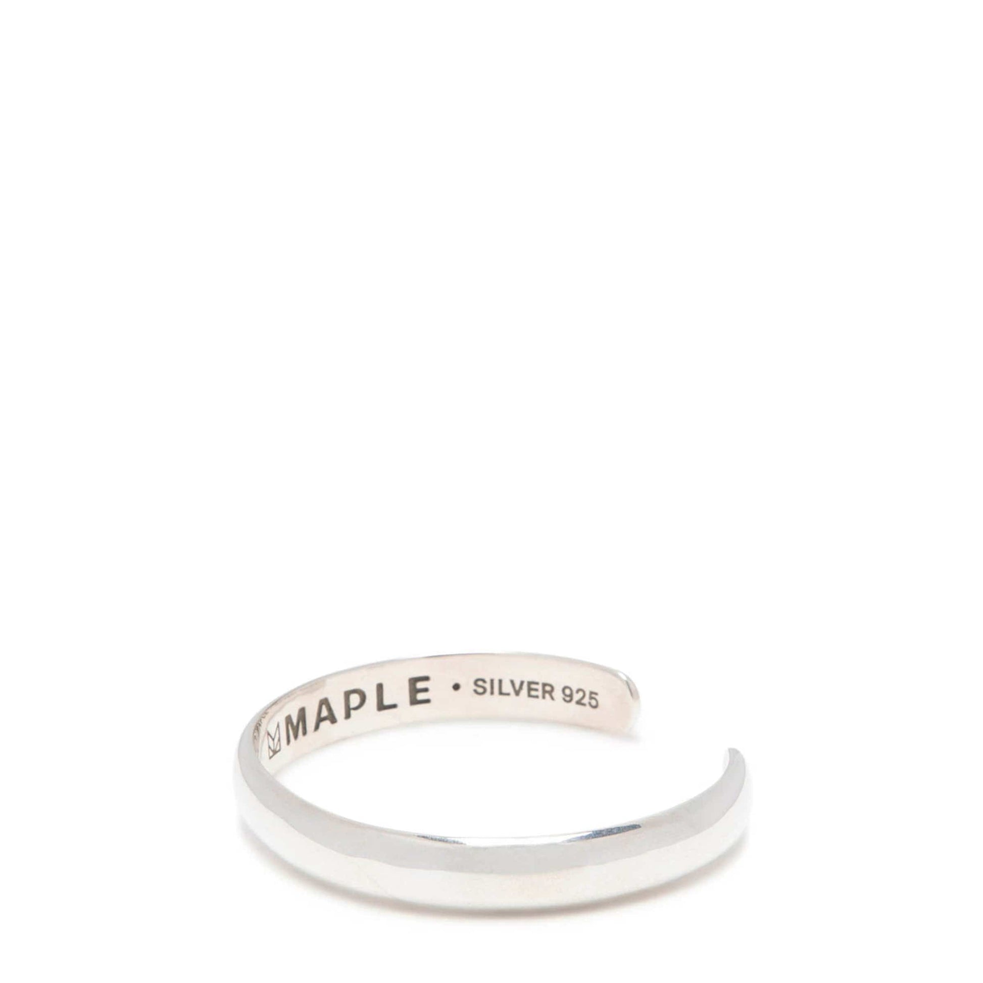 Maple PINSTRIPE BANGLE SILVER 925