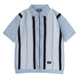 JUNIOR S/S ZIP KNITTED POLO