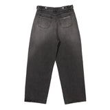 SIDE BUTTON DENIM JEANS