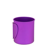 Snow Peak Home PURPLE / O/S TITANIUM SINGLE CUP 450