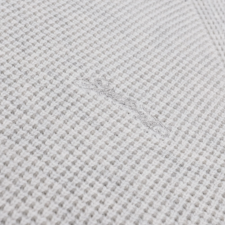 IRVINE WAFFLE KNIT CREW SWEATER