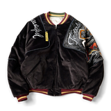VELVETEEN SHAM BOMBER JKT (BEAUTIFUL TEXAS)