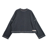 CHANNEL RIB LONG SLEEVE