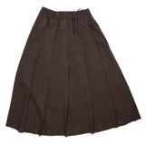 PLEATED WIDE SKIRT