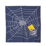 FASTCOLOR SELVEDGE BANDANNA (SPIDER PECKISH RAINBOWY)