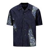 Andersson Bell Shirts PATCHWORK OPEN COLLAR SHIRTS