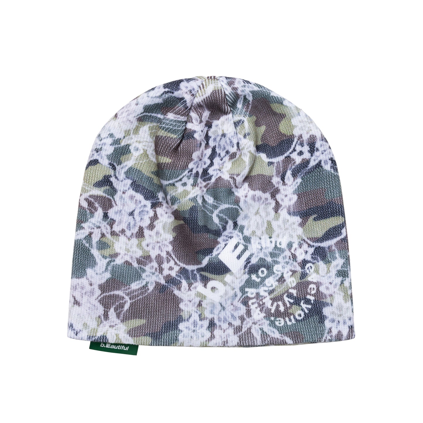 LACE CAMO BEANIE