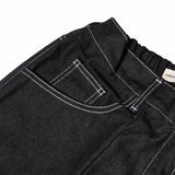 RAW DENIM BALLOON JEANS