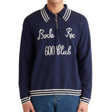 BODE Knitwear CLUB LONG-SLEEVED POLO