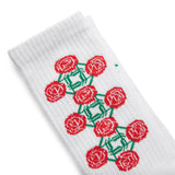 Bodega Socks WHITE / O/S BODEGA ROSE SOCK
