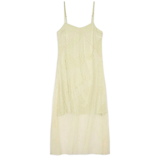 Brain Dead Dresses WOMEN'S ENGINEERED CLOUD MESH SLIP DRESS