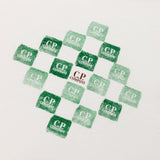 C.P. Company T-Shirts 24/1 JERSEY PRINTED LOGO GRID T-SHIRT