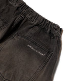 CARPENTER WIDE DENIM SHORTS