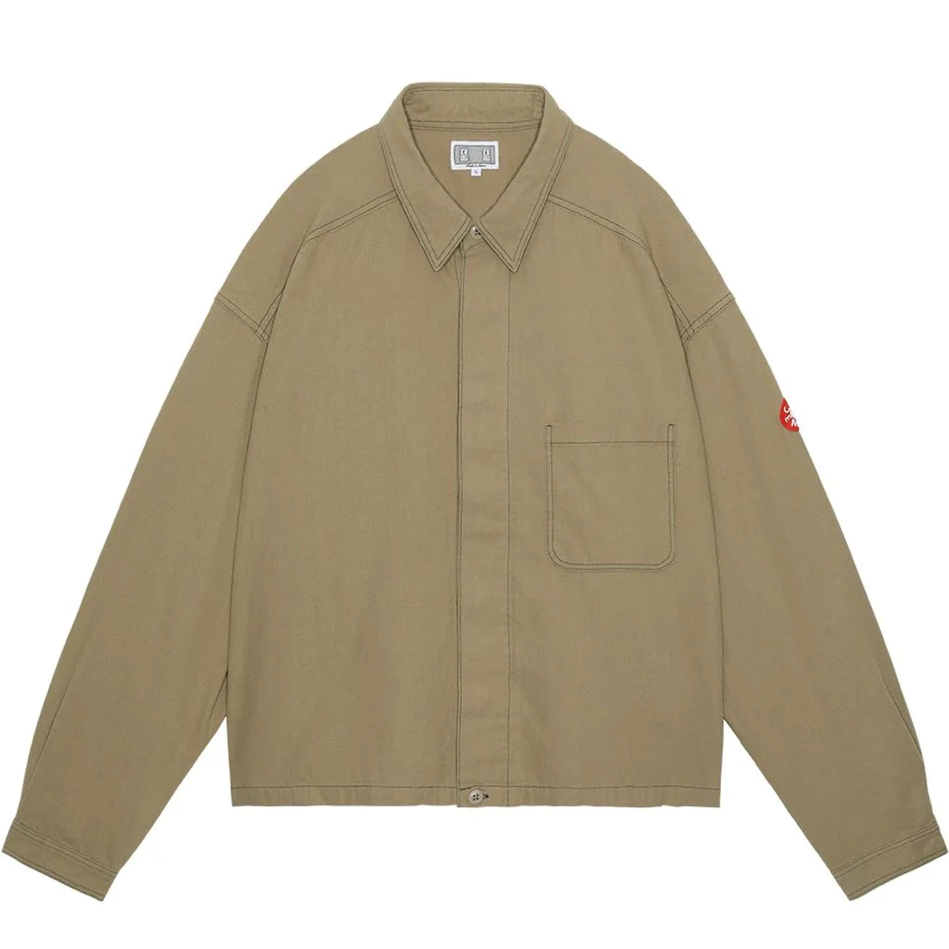 Cav Empt Outerwear CANVAS SHORT SHIRT JACKET