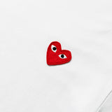 Comme des Garçons Play T-Shirts PLAY LONG SLEEVE T-SHIRT