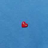 Comme des Garçons Play T-Shirts SMALL RED HEART T-SHIRT