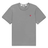 Comme des Garçons Play T-Shirts SMALL RED HEART T-SHIRT